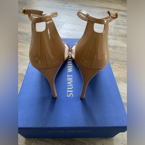 Stuart Weitzman Nudist Patent Leather Heels - Picture 7 of 11